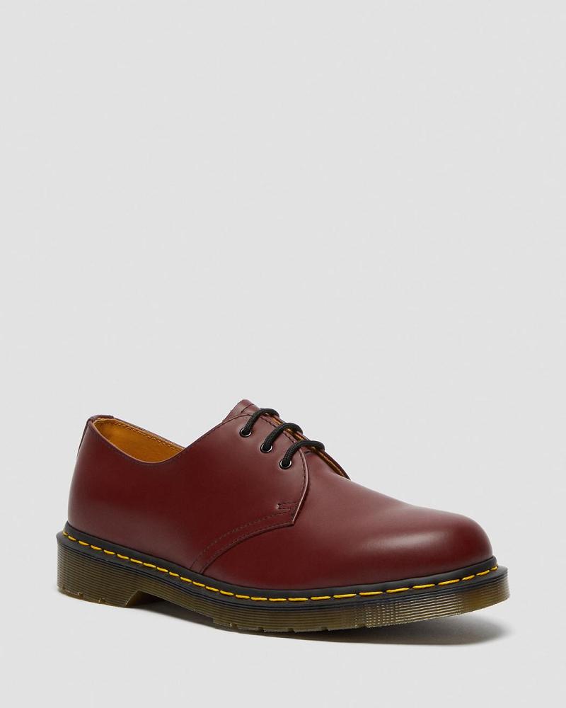 Zapatos Oxford Dr Martens 1461 Smooth Cuero Hombre Rosas Rojos | MX 212OKI